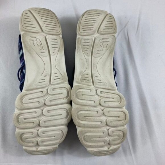 Womens Easy Spirit Relenie Camo Blue Sneaker Sandal 9.5 - Picture 7 of 9